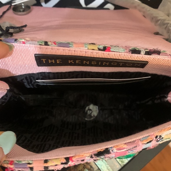 Kurt Geiger London
Mini Kensington Tweed Love Heart Crystals Crossbody Bag - Picture 17 of 17